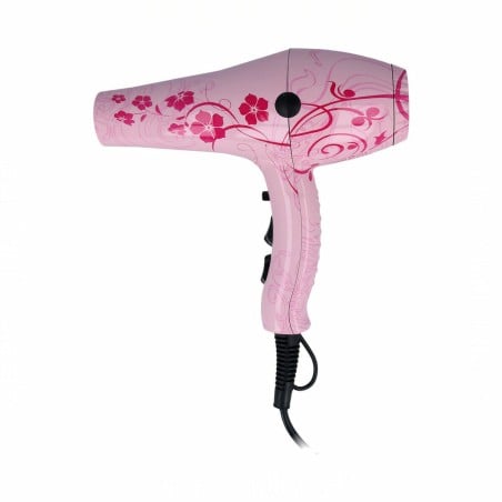 Hairdryer Albi Pro Secador Flower Pink Flowers