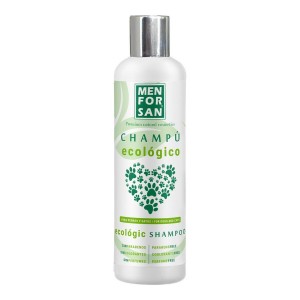 Shampoing pour animaux de compagnie Menforsan 300 ml Écologique Concentré Chat Chien