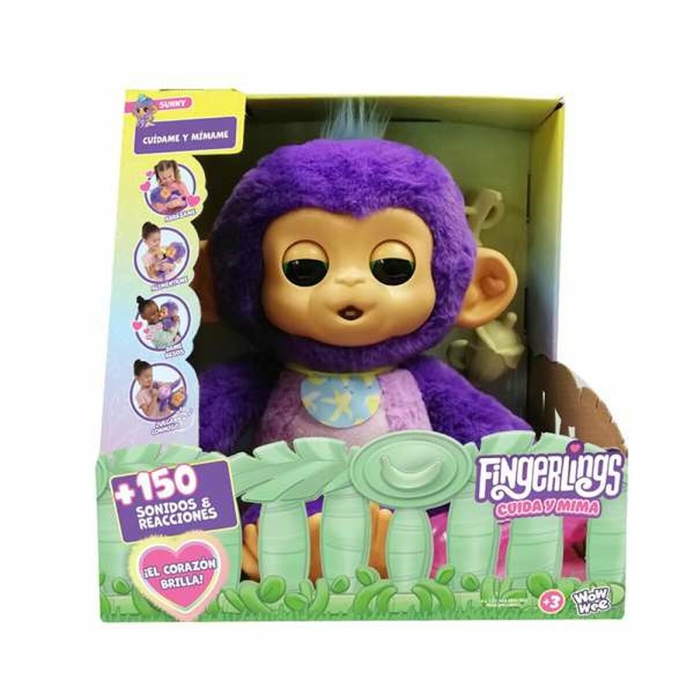 Soft toy with sounds Bizak Monkey