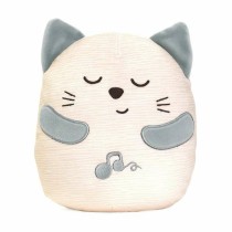 Soft toy with sounds Chicco Cat 20 x 17 x 10 cm White