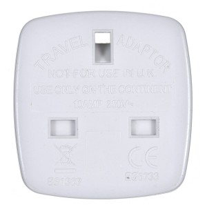 Universal Travel Power Adapter GEMBIRD A-AC-UKEU-001 Type F Type G