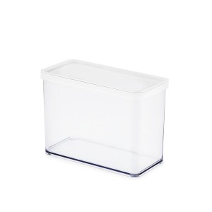 Récipient de Conservation des Aliments Rotho Loft Blanc Transparent 2,1 L