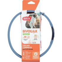 Hundehalsband Zolux BIVOUAK LED Blau 60 cm 30 cm