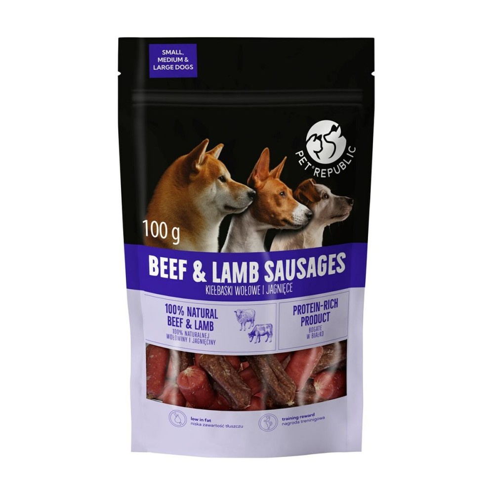 Wet food PETREPUBLIC Beef and lamb 100 g