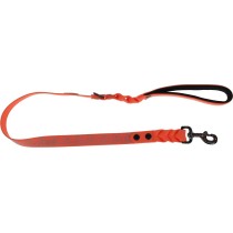 Dog Lead Kerbl 80103 Black Orange Printed