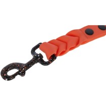 Dog Lead Kerbl 80103 Black Orange Printed