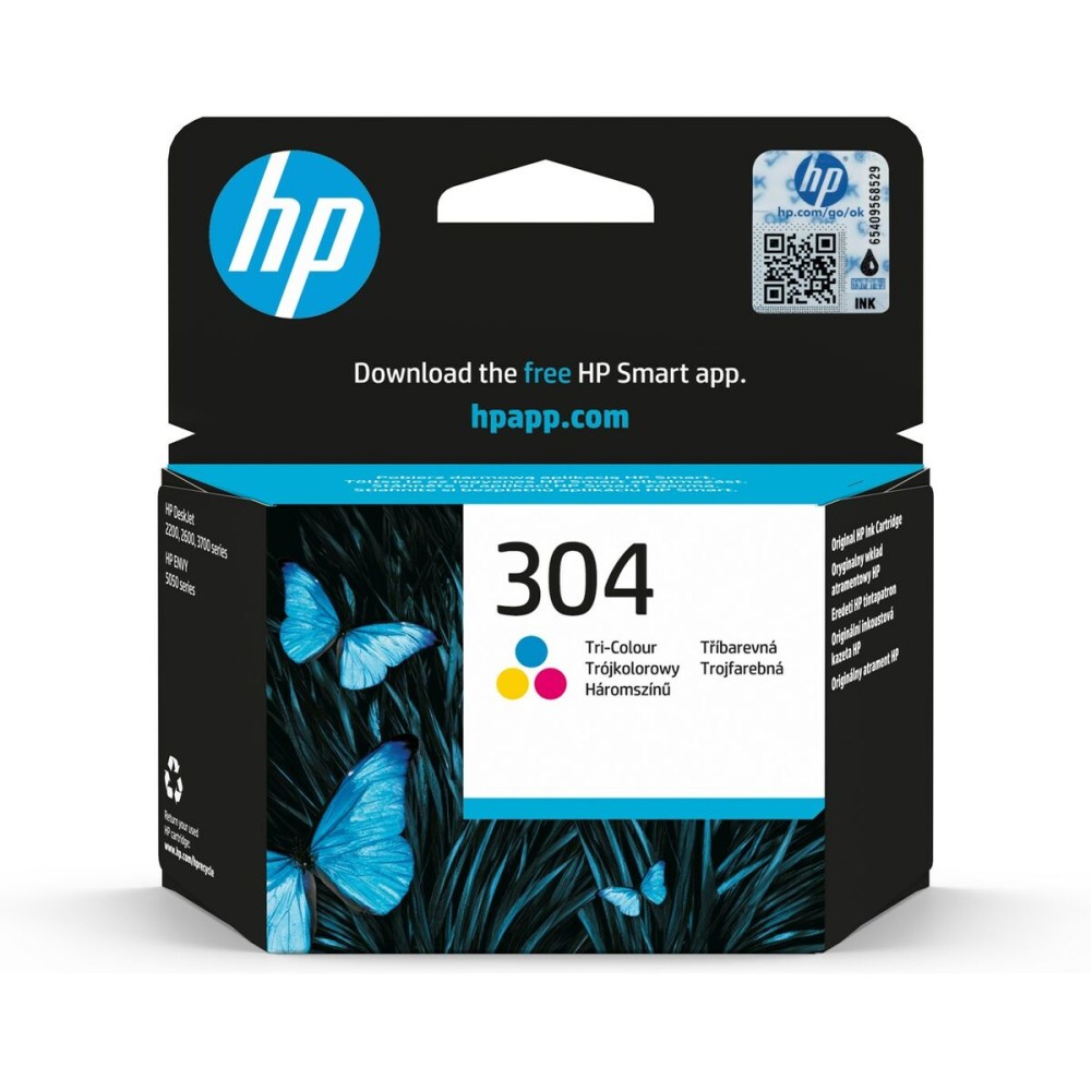 Original Ink Cartridge HP N9K05AE Cyan/Magenta/Yellow