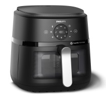 Heißluftfritteuse Philips NA231/00 1700 W 6,2 L Schwarz/Silberfarben