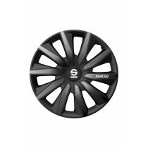 Enjoliveur Sparco Milano Noir/Gris 16" 4 Unités