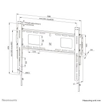 Support de TV Neomounts WL30-750BL16 42" 86"