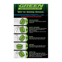 Air filter Green Filters B62.75 Universal