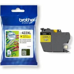 Original Ink Cartridge Brother LC-422XLY Yellow (1 Unit)