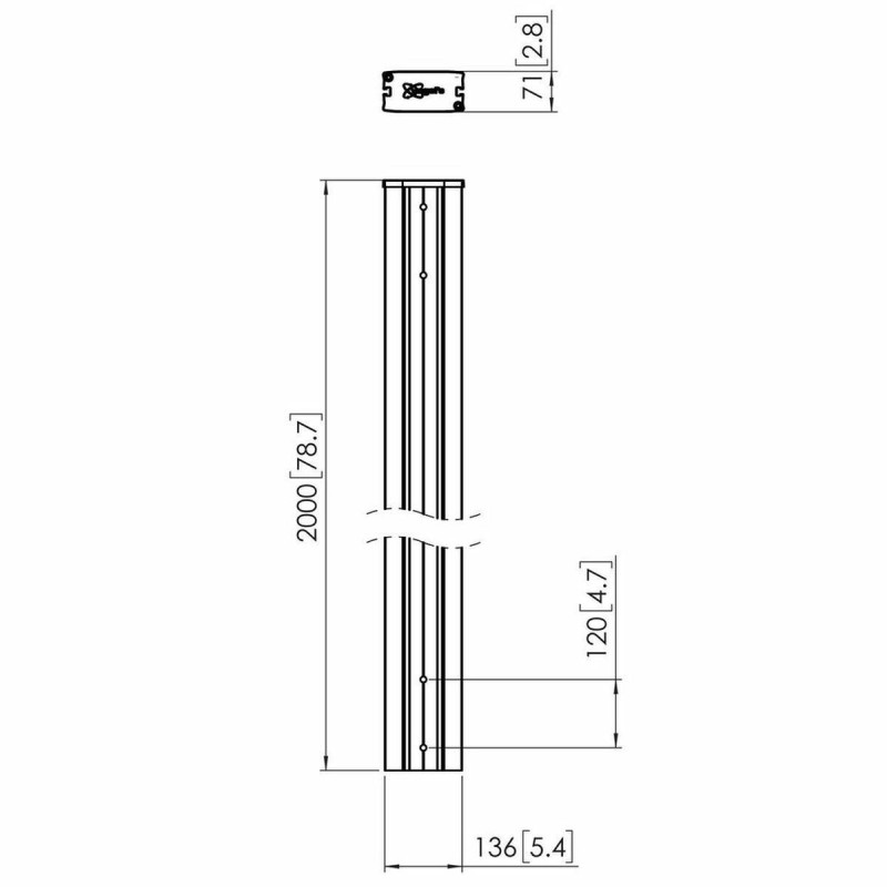 Support Vogel's 7229200 (200 CM)