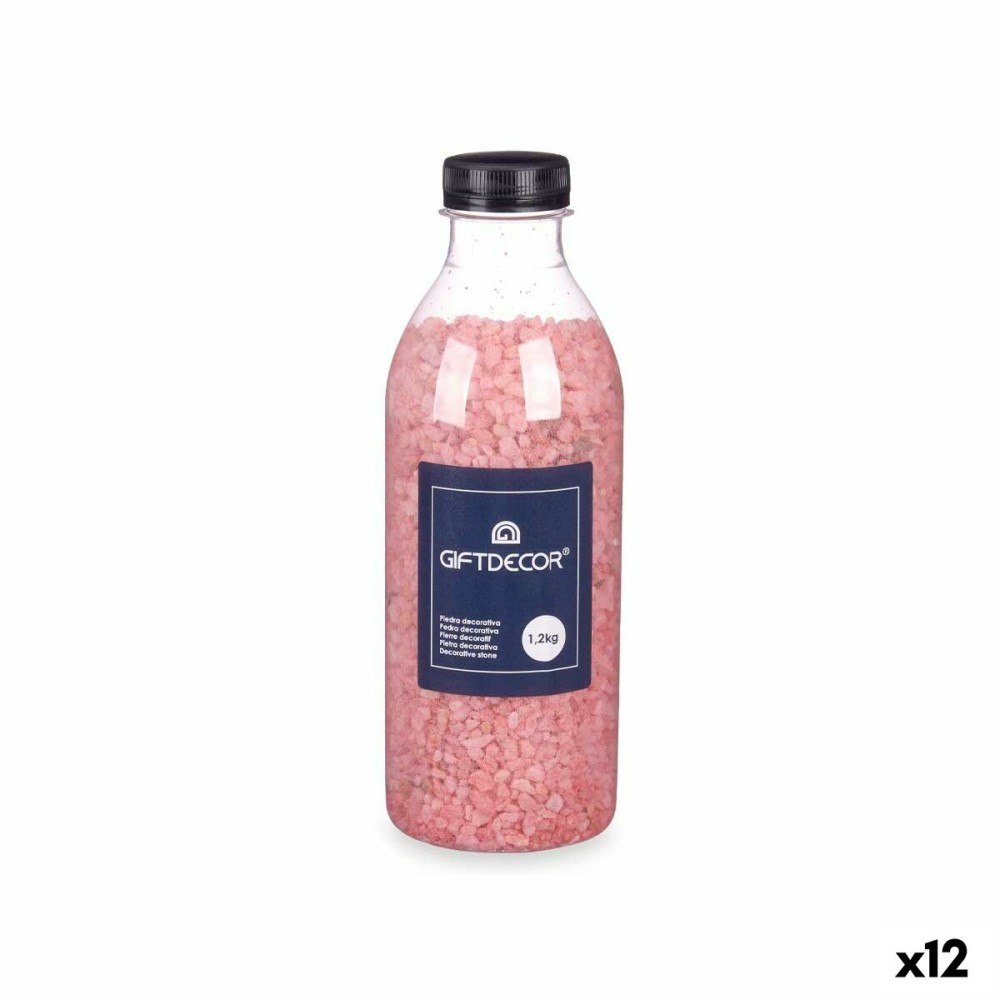 Deko-Steine Marmor Rosa 1,2 kg (12 Stück)