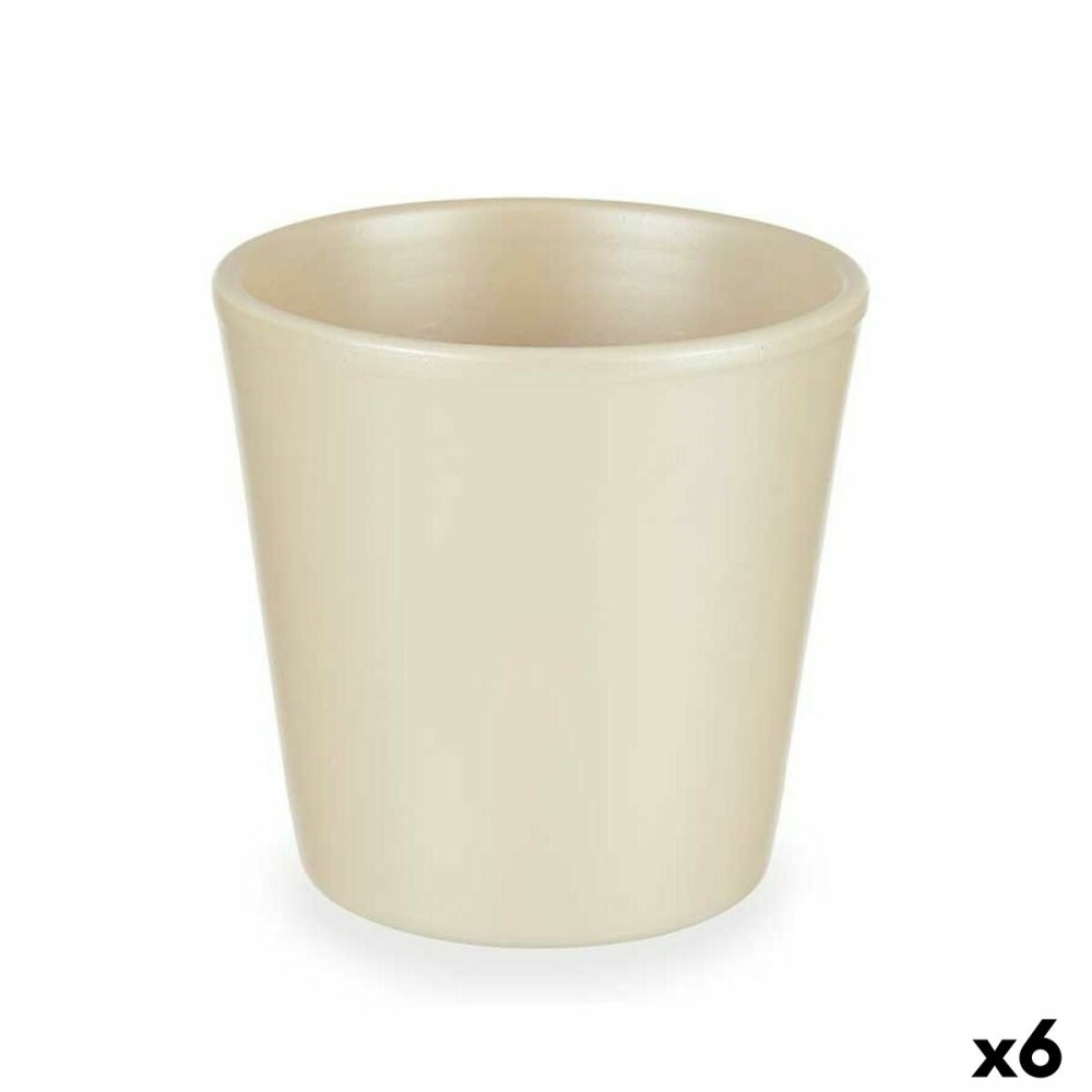 Plant pot Ø 14 cm champagne (6 Units)