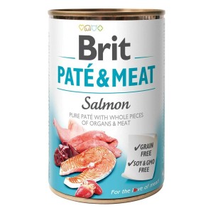 Alimentation humide Brit                                 Poulet Saumon 400 g