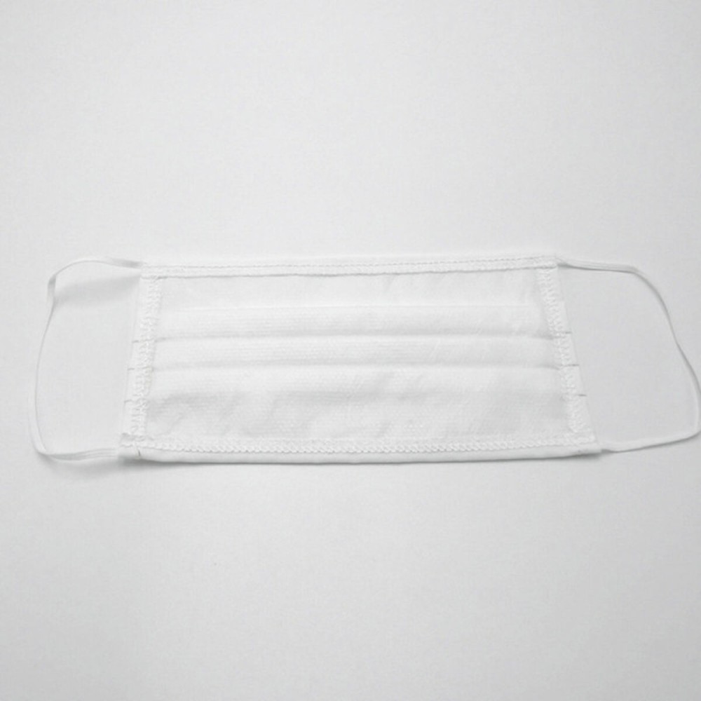 Hygienic Face Mask Contact Washable White