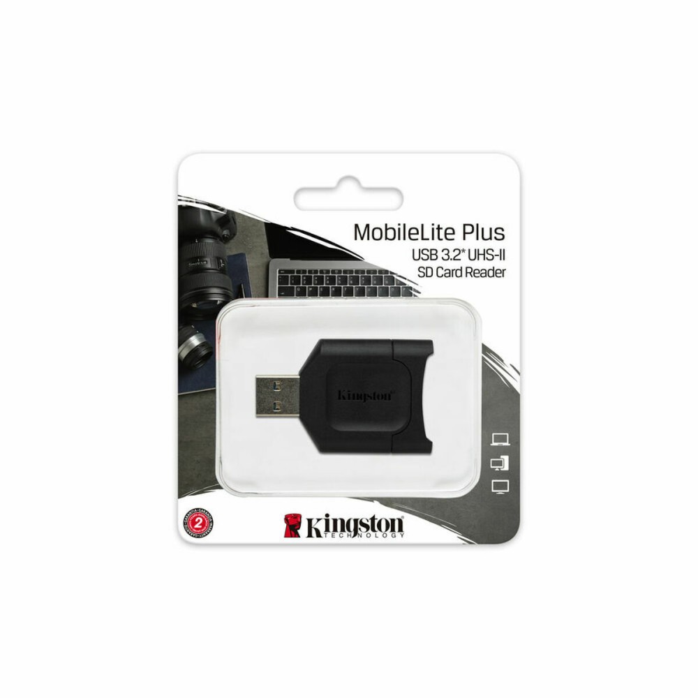 Lecteur de Cartes Kingston MLP Noir SD