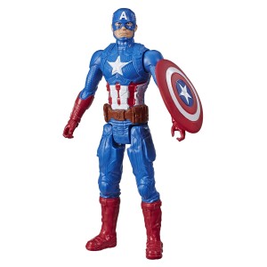 Figur mit Gelenken Hasbro Titan Hero Captain America 30 cm