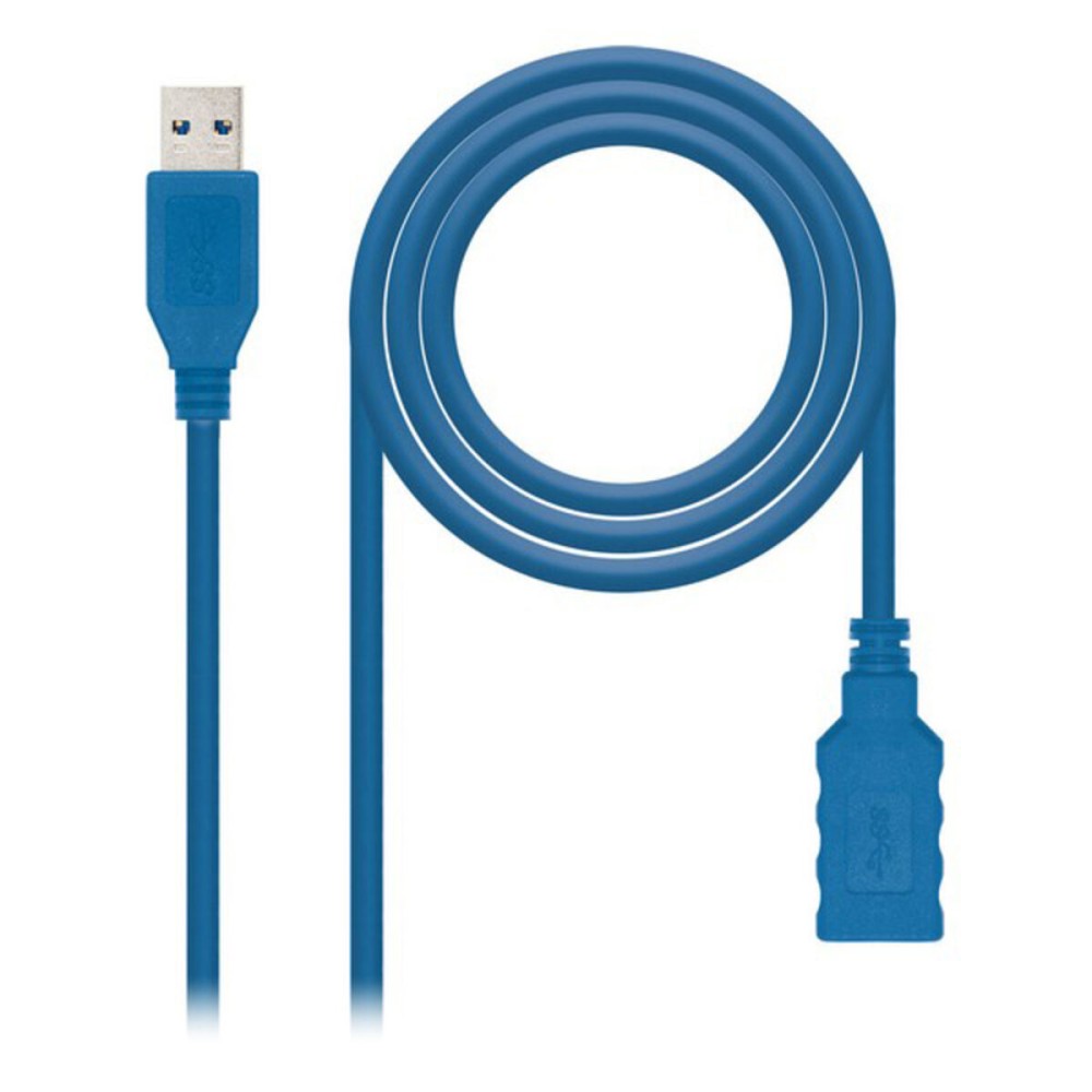 Adaptateur USB C vers DisplayPort NANOCABLE 10.01.0901-BL Bleu