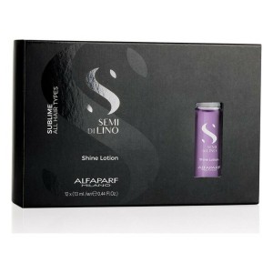 Schützende Haarpflege-Kur Semi di Lino Sublime Shine Lotion Alfaparf Milano (12 x 13 ml)