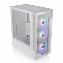 Boîtier ATX semi-tour THERMALTAKE View 200 TG Snow ARGB Blanc