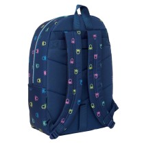 Cartable Benetton Cool Blue marine 30 x 46 x 14 cm