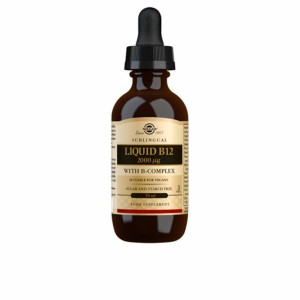 Vitamine B12 liquide avec complexe B Solgar B12 liquido 2000 g con B-Complex 59 ml