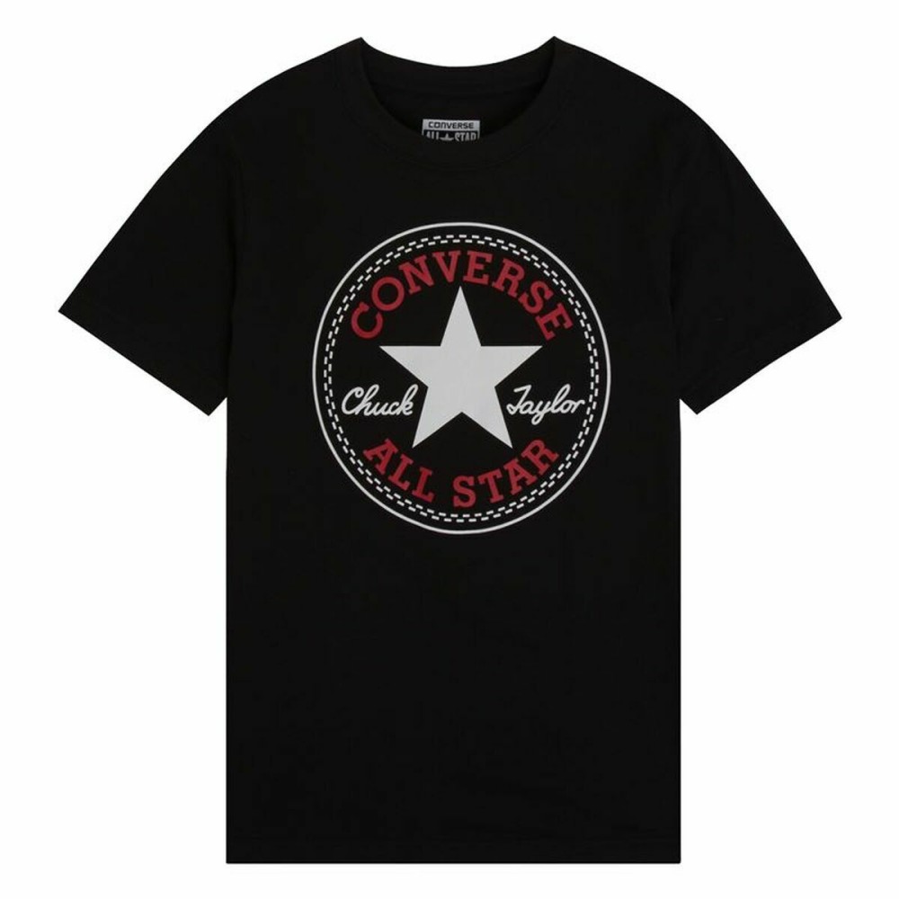 Short Sleeve T-Shirt Converse Black