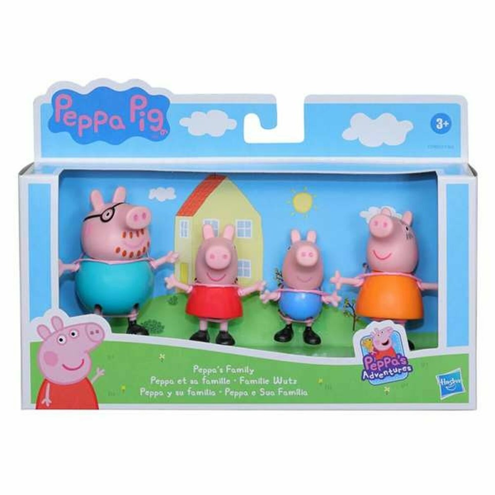 Set of Figures Peppa Pig F2190 4 Pieces 1 Piece