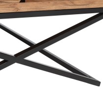 Centre Table Natural Iron Mango wood 85 x 85 x 39 cm