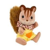 Poupées   Sylvanian Families 4172 Family Ecureuil Roux          