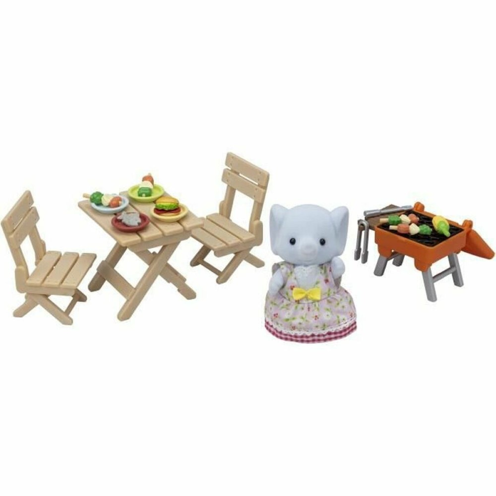 Zubehör für Puppenhaus Sylvanian Families The Elephant Girl and Her Picnic Set