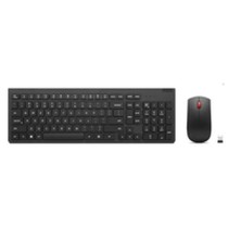 Tastatur mit Maus Lenovo 4X31N50739 Schwarz Spanisch QWERTY