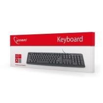 Clavier GEMBIRD KB-U-103-ES Noir Espagnol Qwerty