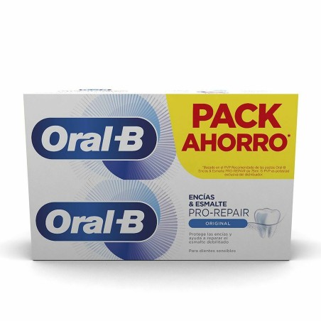 Dentifrice Oral-B Encías & Esmalte Pro-Repair (2 x 75 ml)