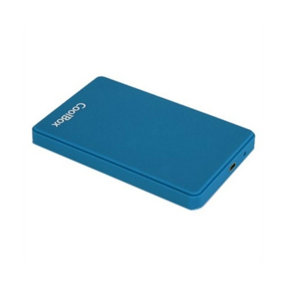 Boîtier pour disque dur CoolBox COO-SCG2543-6 Bleu 2,5"