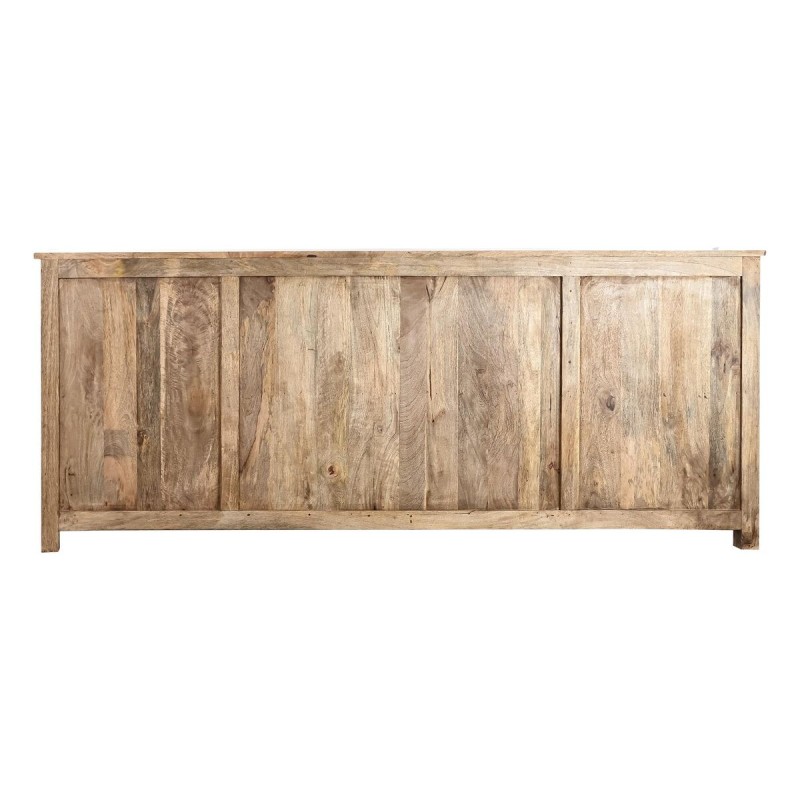 Anrichte DKD Home Decor Weiß natürlich Hellbraun Mango-Holz 210 x 40 x 82 cm