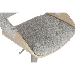 Tabouret Home ESPRIT Beige Gris Naturel 50,5 x 50,5 x 90,5 cm