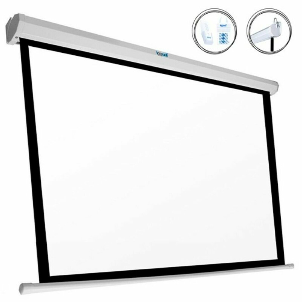 Elektrische Leinwand iggual (240 x 240 cm)