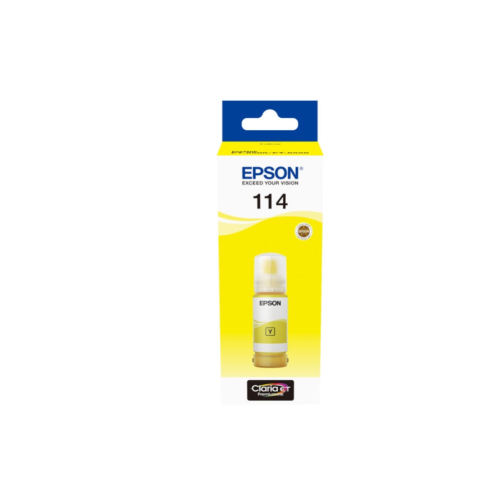 Encre pour Recharger des Cartouches Epson C13T07B440 Jaune 70 ml