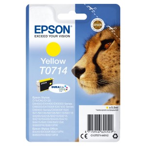 Original Ink Cartridge Epson T0714 Yellow