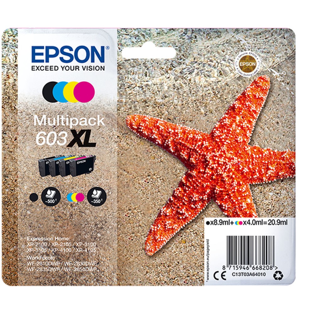 Original Ink Cartridge Epson 603XL Multicolour