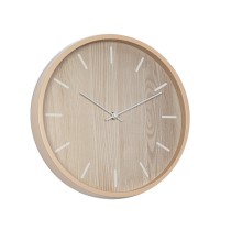 Horloge Murale Romimex Naturel polystyrène 30 x 30 x 4 cm