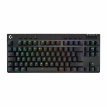 Tastatur Logitech G PRO X TKL LIGHTSPEED Qwerty Spanisch Schwarz