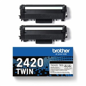 Cartouche d'encre originale Brother TONER N 3K PK2 Noir (2 Unités)