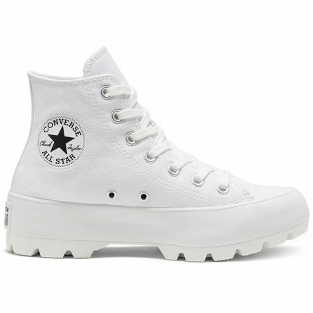 Chaussures casual femme Converse All Star Lugged Blanc