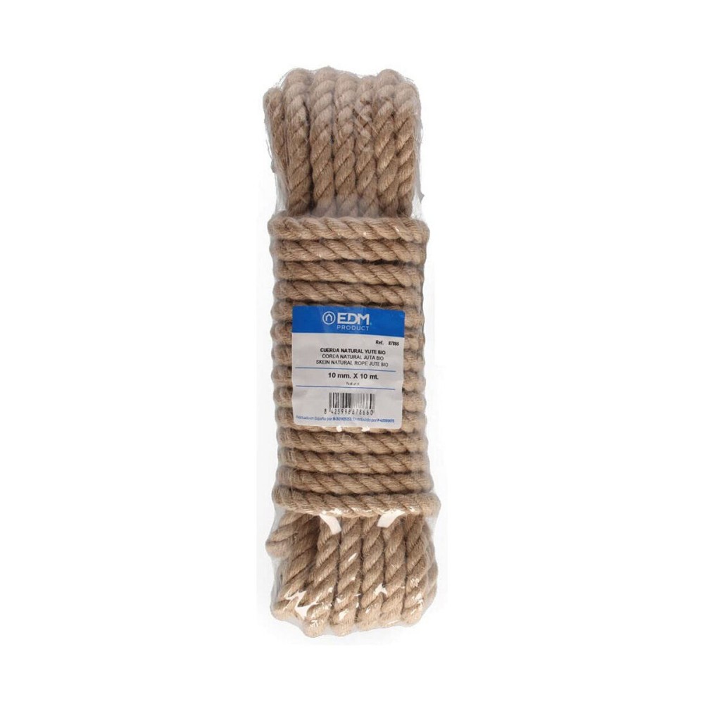 écheveau tressé EDM 10 m Jute