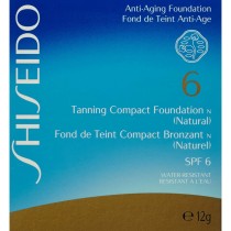 Poudres Compactes de Bronzage Shiseido Naturel Spf 6 12 g