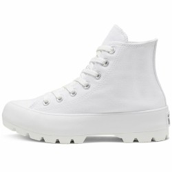 Chaussures casual femme Converse All Star Lugged Blanc